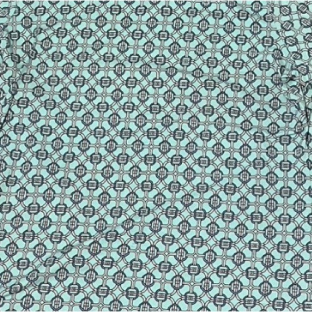 J. McLaughlin 3/4 Sleeve Top – Nautical Print, Size XL. Blue and White. - Picture 9 of 12